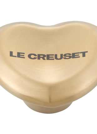 Signature Knob Gold Heart Large