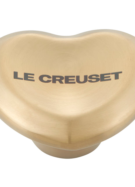 Signature Knob Gold Heart Large