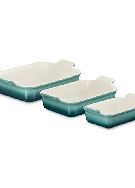 Heritage 3 Piece Rectangular Baking Set