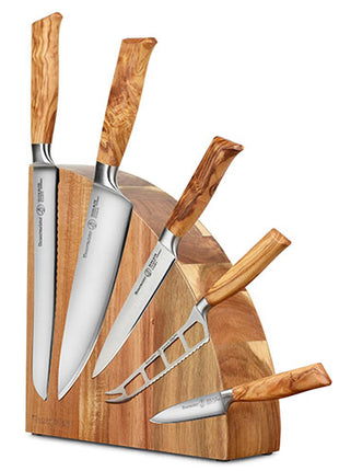 Oliva Elite 6 Pc Magnet Block Knife Set