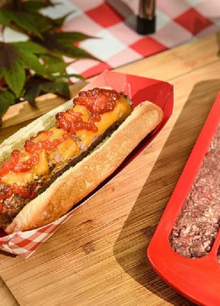 Hotdog Shaped Burger Mold IA