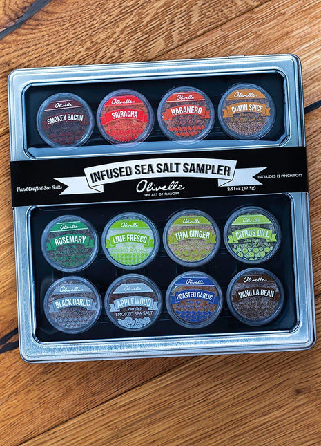 12 Pod Infused Sea Salt Sampler