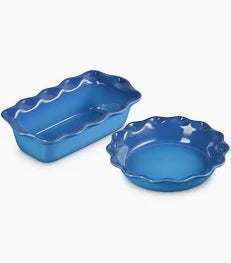 Heritage Fluted Pie and Fluted Loaf Dish