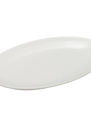 Ribbed Oval Platter