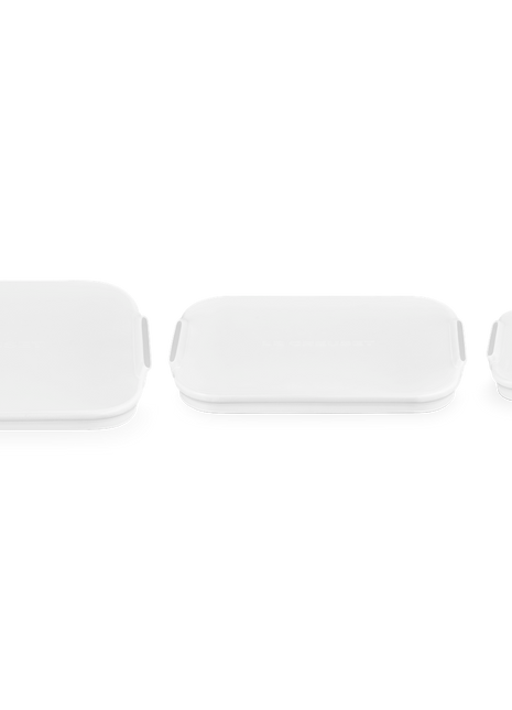 Set of 3 Silicone Rectangular Stretch Lids