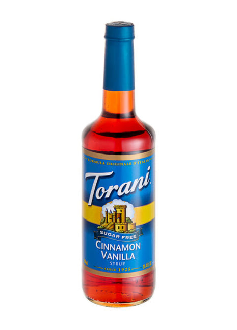 Torani Flavoring Syrup Sugar Free Cinnamon Vanilla