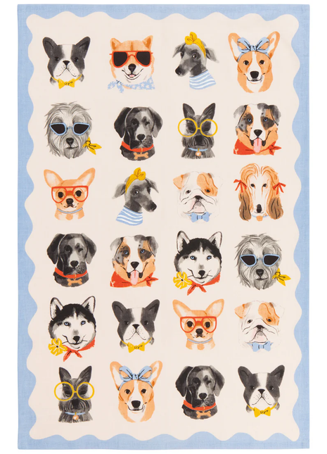 Animal Print Towel Uptown Dog