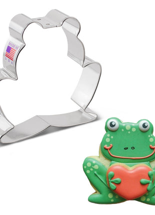 Carded Animal Shape Cookie Cutter Frog