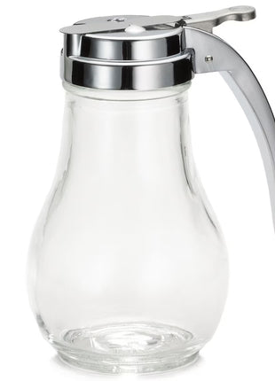 14 oz Teardrop Glass Syrup Glass Dispenser