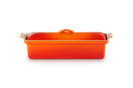 Traditional Rectangular Terrine 2Qt Flame