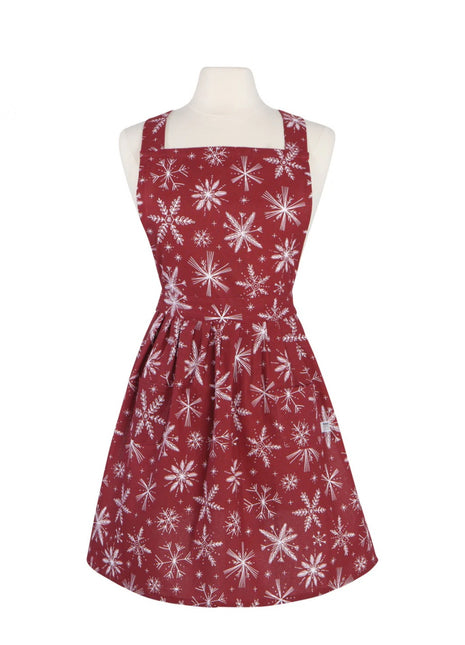 Now Designs Holiday Classic Apron Snowflakes DC