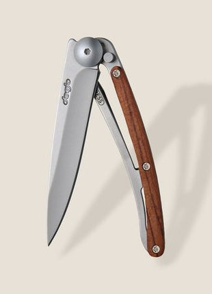 27g, Knife Blank Coral Wood, Grey