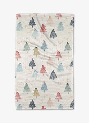 Geometry Tea Towel Winter Wonderland