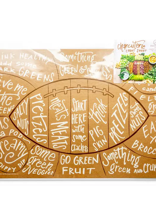 Charcuterie Cheat Sheet Football
