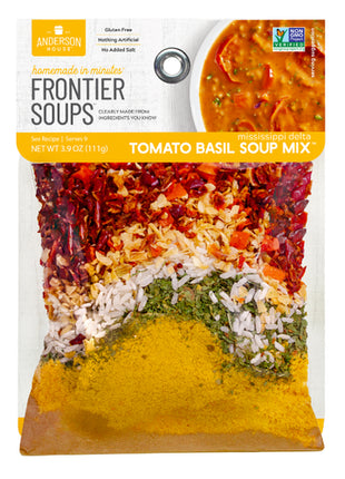 Mississippi Delta Tomato Basil Soup mix (Vegetarian)