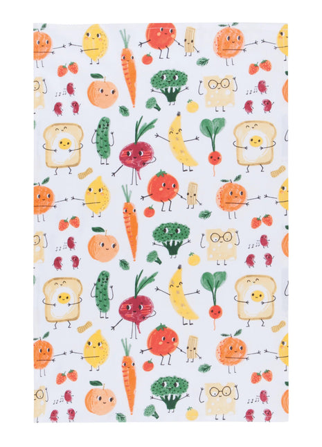 Food Printed Towel