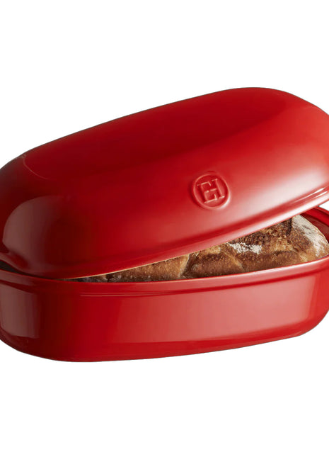 Artisan Bread Baker - Oval - Burgandy