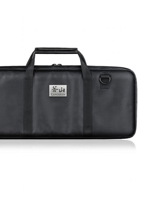 Knife Roll Bag (6 Pockets + Shoulder Strap)