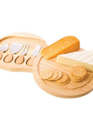 Round Cheese Board And Tool Set
