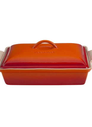 Heritage Covered Rectangular Casserole 4 QT