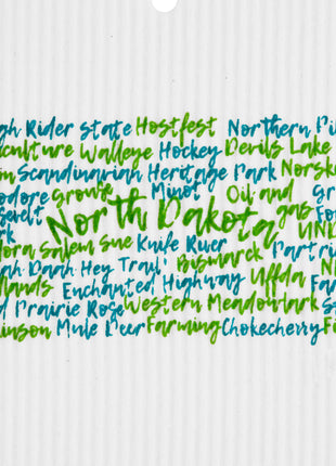 Kattinatt Swedish Dish Cloth All Year North Dakota