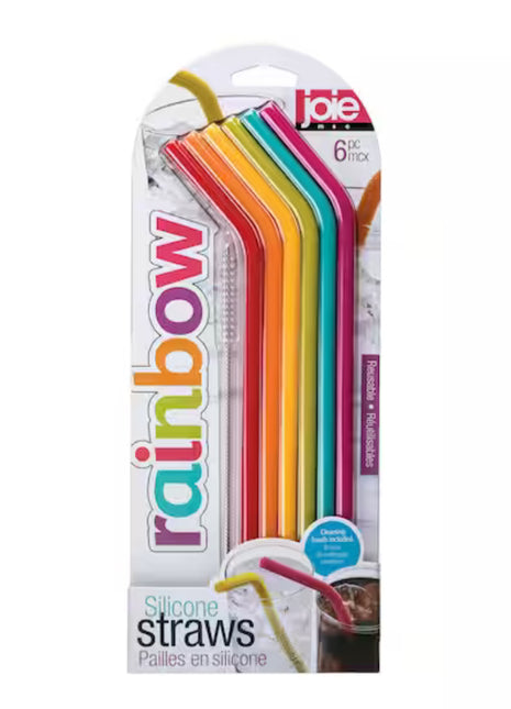 Joie Silicone Straws Set Of 6