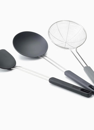 Compact Wok Utensil 3 Pc Set