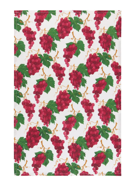 Food Printed Towel Grapes DC
