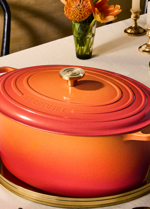 Signature Oval Oven 6.75 qt Flamme Doree