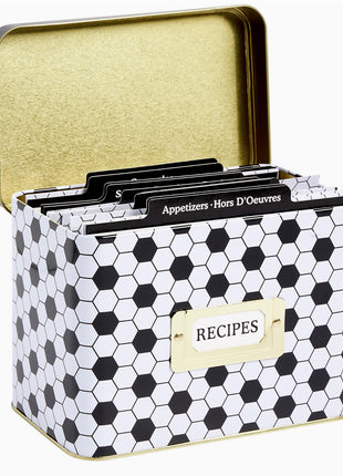 Tin Recipe Box
