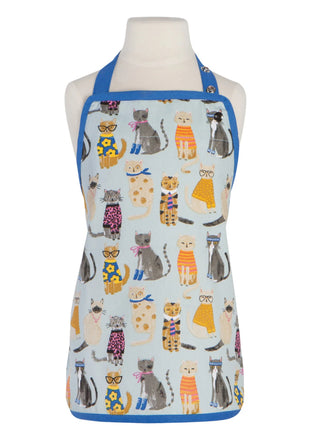 Kids Apron Feline Fine