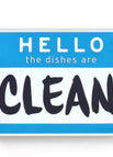 Hello, the dishes are CLEAN DC