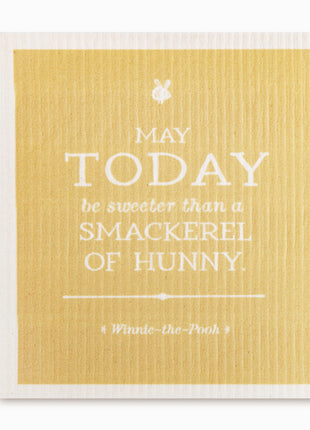 Swedish Dish Cloth - Pooh Sweeter Than Hunny*