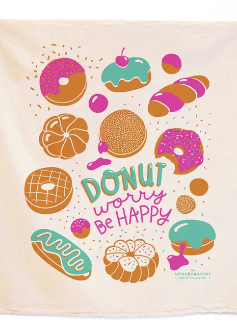Dish Towel Donut IA