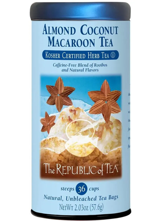 Republic of Tea Seasonal Tea Almond Coconut Macaroon