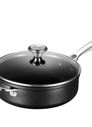 Toughened Nonstick Saute Pan w/glass Lid Pro 4.25 qt