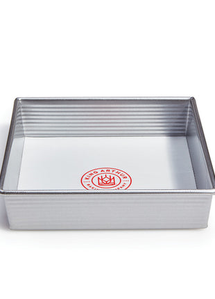 Square Cake Pan Silicone Liner 9 in