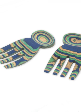 Pakka Wood Salad Hands 5"