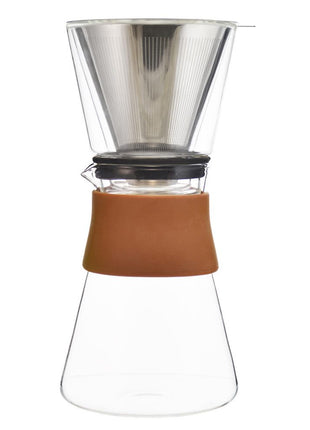 Coffee Dripper Amsterdam w/ Double Walled Glass Top