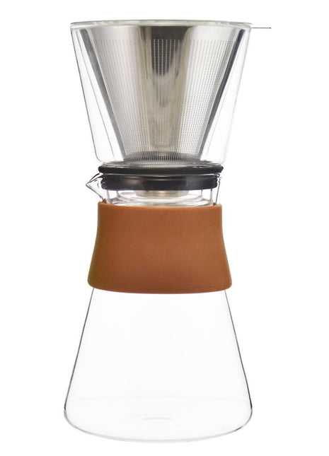 Coffee Dripper Amsterdam w/ Double Walled Glass Top