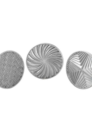 Cast Cookie Stamp Geo Set Of 3 IA