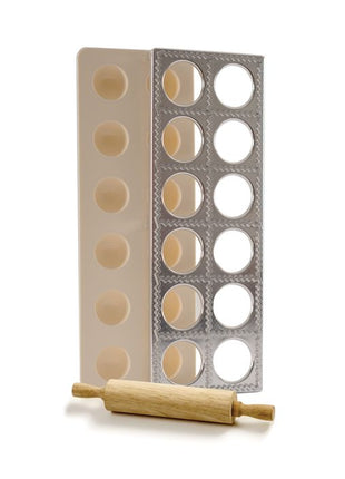 Ravioli Maker Press w/ Rolling Pin
