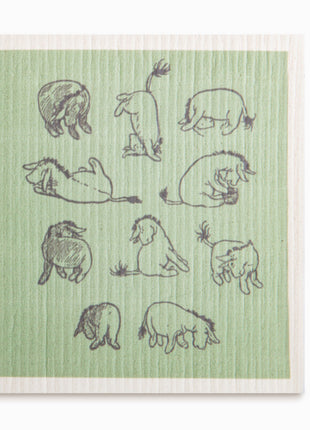 Swedish Dish Cloth Pooh Eeyore