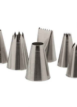 Pastry Tube Set 6 Pc DC