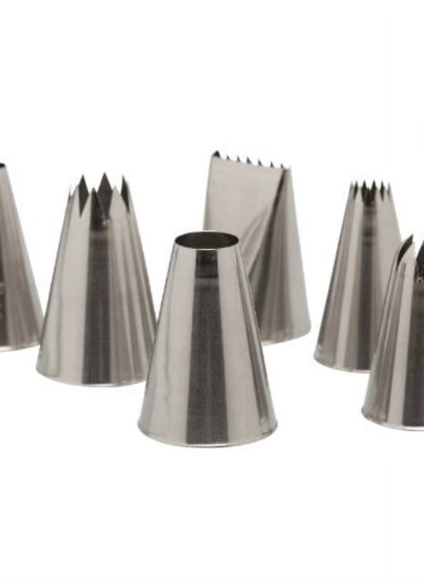 Pastry Tube Set 6 Pc DC