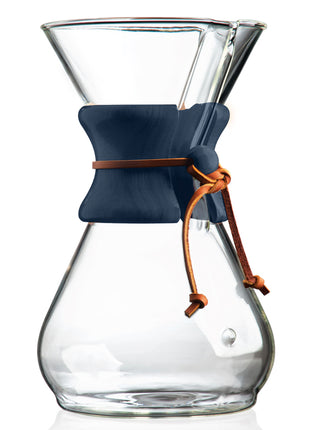 8 Cup Coffee Maker Colored Collar