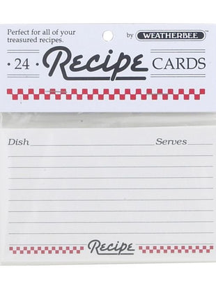 Recipe Cards 3x5