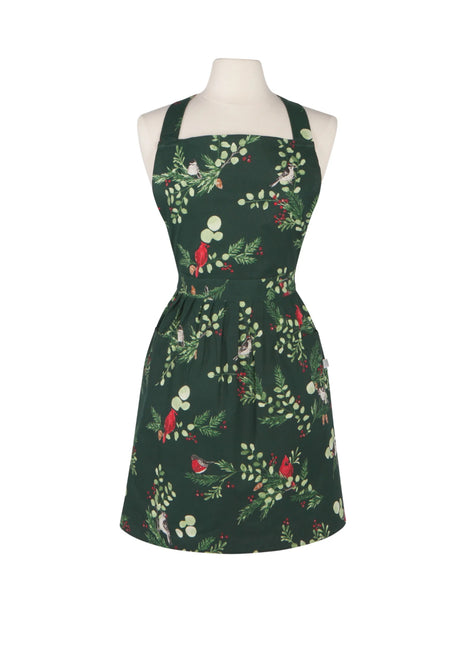 Now Designs Holiday Apron Forest Birds DC